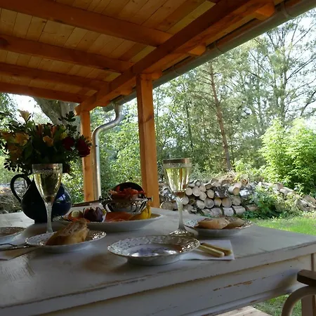 펜션 Einzigartiges Haff Mit Kamin Und Sauna *